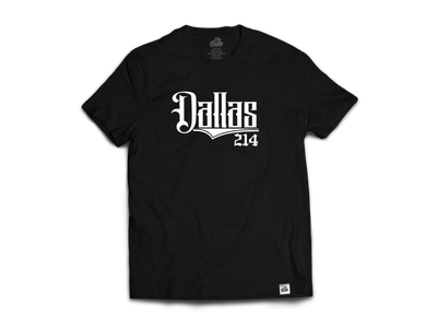 Dallas 214 Black T-Shirt